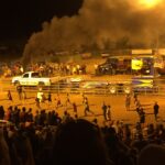 Helen Mirren Instagram – at my first truck pull. Gardenerville Nevada.
the kids ran all night trying to beat the truck. noisy smelly and fun. There was some metal out there