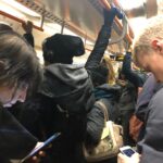 Helen Mirren Instagram – you gotta love the london overground in the rush hour
