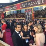 Helen Mirren Instagram - In the middle of it all. I love my friend and colleagues name up there, lesley manville