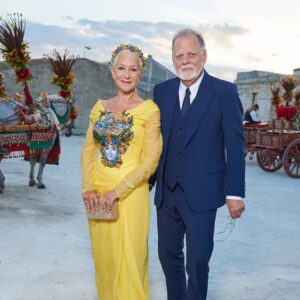 Helen Mirren Instagram - Another magical night at @dolcegabbana Alta Sartoria Show!