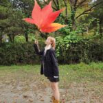 Heo Young-ji Instagram - 잠깐의가을🍁