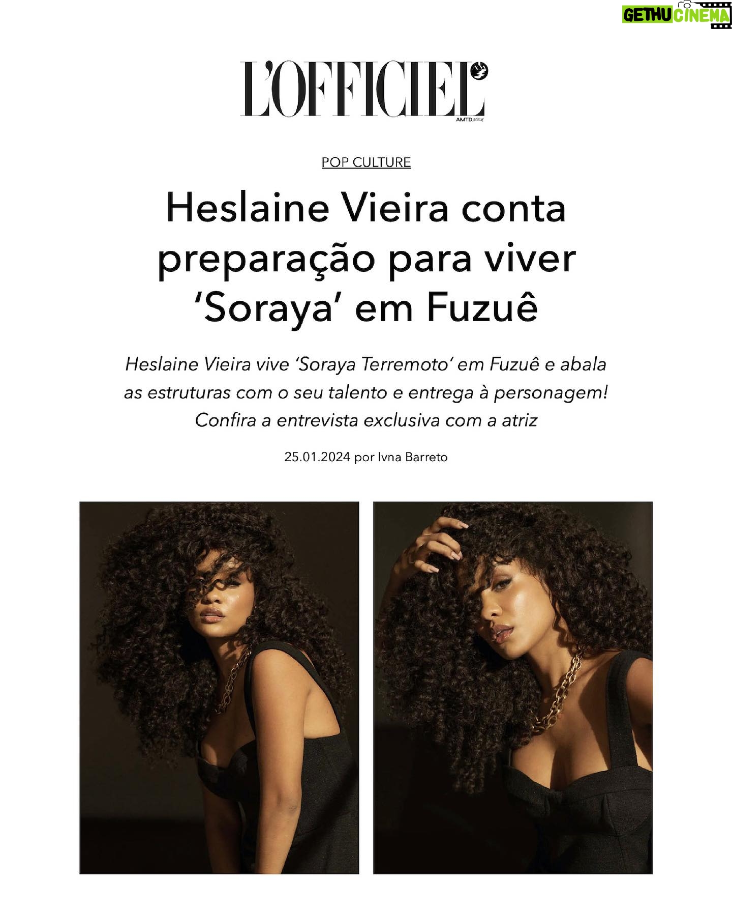 Heslaine Vieira - 8.7K Likes - Entrevista pra @lofficielbrasil ✨
Obrigada pelo carinho 🤍
Link nos stories
Créditos:
Fotos: Vinícius Mochizuki (@viniciusmochizuki)
Assistência de fotografia: Rodrigo Rodrigues e Josias Vieira
Stylist: Patrícia Bastos
Beleza: Titto Vidal
