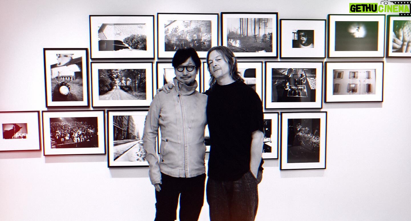 Hideo Kojima Instagram - ■ノーマン・リーダス個展「IN TRANSIT」 会期:5月17~26日 時間:11:00~20:00 場所:SAI 住所:東京都渋谷区神宮前 6-20-10 レイヤード ミヤシタパーク 3階