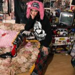 Hila Klein Instagram – Shot in @lefthandla studio & apartment, Hila wears pieces from our upcoming collaboration launching tomorrow. The collection includes a tight selection of one-of-one pieces as well as a USA printed hoodie in limited quantities. Launching tomorrow