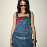 Hila Klein Instagram - Living my 90s dreams with our new color block set and overalls ✨