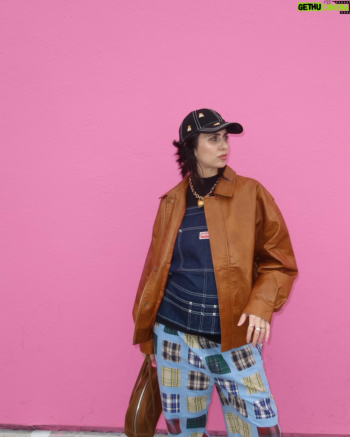 Hila Klein Instagram - Visited the legendary and historical pink wall and it did not disappoint 😆