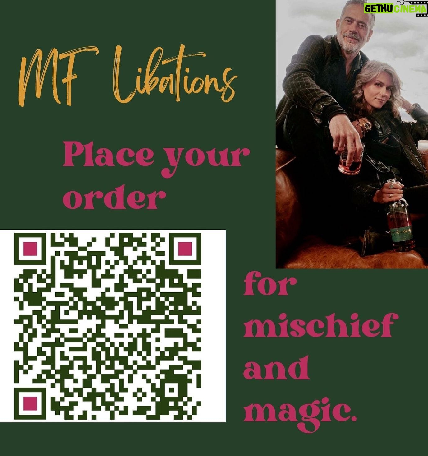 Hilarie Burton Instagram - I’ve learned to make QR codes ! Y’all are in trouble now! I’m making codes for every damn thing. Today’s project is making up postcards for @mflibations to send out with domestic orders for signed copies of Grimoire Girl. If @reservebarspirits doesn’t deliver to your state, call your local liquor store and request that they carry our Rye or Gin or BOTH. The more people who ask, the more likely it’ll happen! Stay weird out there. Xoxox
