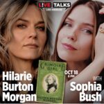 Hilarie Burton Instagram – Cat’s outta the bag!!!
My sister @sophiabush is doing me the great honor of hosting our Los Angeles stop on the Grimoire Girl book tour! And for anyone who can’t make it in person? This is ALSO a virtual event. 
The last few tickets are available at the link in my bio, so thank you to all of you who are already planning on coming! 

Sophia! I can’t wait for our slumber party. Thank you, my sweet woman!!