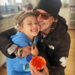 Hilarie Burton Instagram - Being married to this total smokeshow means having to share…. Share him with the kids. Share him with work. Share him with the friends and total strangers he treats with warmth. @jeffreydeanmorgan is a good man. A generous man. A fucking beautiful man. And this birthday weekend, I got to spend one golden afternoon hour asleep on his chest with the sound of the ocean crashing on rocks outside and his breathing like the waves rising and falling, and I didn’t have to share this vast ocean of a man with ANYONE. And it was magic. Happy Birthday Jeffrey. We’ll have small parties all year long. And I’ll share you cause you’re wonderful and cherish the moments that you’re all mine. Xoxoxo