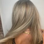 Hilarie Burton Instagram - Oh hell!!! Silver Witch season is nigh!!!! 🌙🔮🧙‍♀️ My lady @amanda_latuabellahair outdid herself tonight and mixed my grey with some much needed ice blonde sass. We did the fastest blowout known to man so I could get home to kids, but she crushed this color and I love that more and more women are going to her for grey advice!! Love you lady. Thank you always. @latuabella_beauty