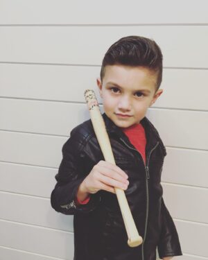 Hilarie Burton Instagram - We. Are. Negan. 

Tonight is the @tribeca premiere of @amcthewalkingdeadcity , and i just wanted to take a second to honor my husband, @jeffreydeanmorgan . 
I remember him pouring over the graphic novels and scripts when this opportunity first came along. Gus was so little. We all lay in bed while Daddy studied and prepped. And when that first episode of Negan aired……lord. We had no idea the change it would create in our lives. 

If you hated him? It’s because Jeffrey is amazing. If you loved him? It’s because Jeffrey is amazing. 

But what you didn’t see is a man who spent years flying home every single second he could so that in the midst of all of this work he didn’t miss soccer games or recitals or parties. You didn’t see the guy who forgoes sleep so that he can show up for his crew and show up for his family. 

Dead City is gonna be awesome. Because Jeffrey has more fun on camera than anyone else I know. And when he’s a bad guy??? I am INTO IT!!!

Congrats to the radiant @laurencohan and the rest of the Dead City gang. Can’t wait to celebrate all of you.