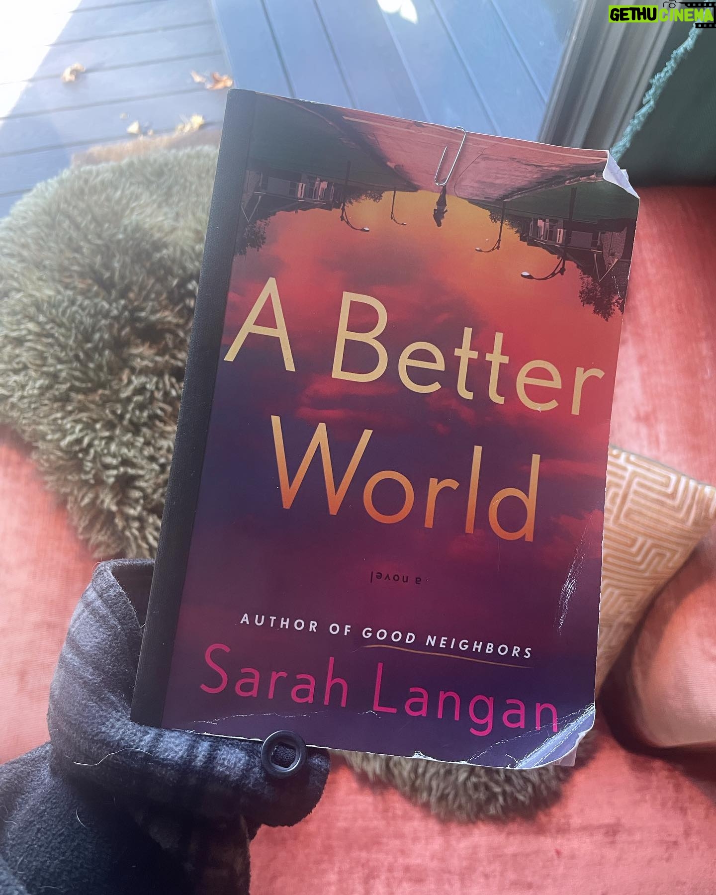 Hilarie Burton Instagram - Holy shit! Holy SHIT! I’m so sick today. And I only let myself sit down and relax when I’m falling apart. But I HAD to post about this book I just finished two minutes ago. @sarahlangan is one of my favorite writers….I found her and @angelaslatter in the same short story collection that @emosswilson gifted me for my birthday some years back. Hex Life. Anyway, Sarah’s novel #goodneighbors is just perfection. In the last month on book tour, people kept asking me if I’ll act again. I never know the right answer. But I’d LOVE to do Good Neighbors with @jeffreydeanmorgan . Dream gig. So imagine how happy I was to get this advance copy of her latest book #abetterworld right as I was leaving for tour. Airports. Hotels. Cars. Planes. Plymouth Valley got under my skin and stayed there. I savored this read. I took my tiiiiiiiime. Sarah writes about the inner horror of being a wife/mother with such clear and brutal honesty. Fuck, you guys…..it’s so good! Do whatever you gotta do to get your hands on this baby. And whatever you do “Beware the Sacrifice”. Like Shirley Jackson on mushrooms. 💖💖💖 Next up?? @angelaslatter ‘s new baby! Package just arrived! I am BEYOND excited. This book club is for sinister gals only.