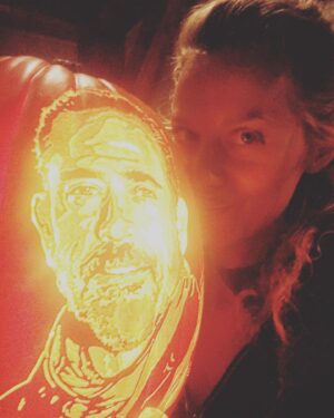 Hilarie Burton Instagram - We. Are. Negan. 

Tonight is the @tribeca premiere of @amcthewalkingdeadcity , and i just wanted to take a second to honor my husband, @jeffreydeanmorgan . 
I remember him pouring over the graphic novels and scripts when this opportunity first came along. Gus was so little. We all lay in bed while Daddy studied and prepped. And when that first episode of Negan aired……lord. We had no idea the change it would create in our lives. 

If you hated him? It’s because Jeffrey is amazing. If you loved him? It’s because Jeffrey is amazing. 

But what you didn’t see is a man who spent years flying home every single second he could so that in the midst of all of this work he didn’t miss soccer games or recitals or parties. You didn’t see the guy who forgoes sleep so that he can show up for his crew and show up for his family. 

Dead City is gonna be awesome. Because Jeffrey has more fun on camera than anyone else I know. And when he’s a bad guy??? I am INTO IT!!!

Congrats to the radiant @laurencohan and the rest of the Dead City gang. Can’t wait to celebrate all of you.