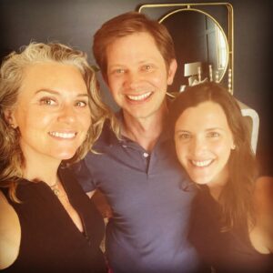 Hilarie Burton Instagram - Took George on a “girls’ trip” to see NC friends. Obviously, hanging with @norrisl25 and his gorgeous wife @anbnorris was a MUST!! Our spawn are now besties, and they are the spitting image of Mouth and Peyton. They may look sweet, but the second we turn our backs…bedlam. 
L&A, you’re the most gracious hosts!! So happy to see you guys!

Love driving down the road with my girl. Asked her what she wanted to listen to in the car. Without hesitation she shouts….
@britneyspears !
Being a girl mom is fun. 🌸