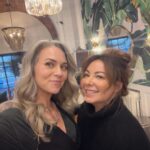 Hilarie Burton Instagram - Gray Glamour day with my lady @amanda_latuabellahair at @latuabella_beauty in Rhinebeck NY. Well water can turn silver hair brassy, and so Amanda is the queen of the gentle but natural looking blend. It makes me happy to hear from her that more and more women are embracing their grays and going to her for blending appointments. Gray is mysterious. Gray is authentic. Gray is earned. To quote the iconic Elsa…..”Let it Go!!” 😘