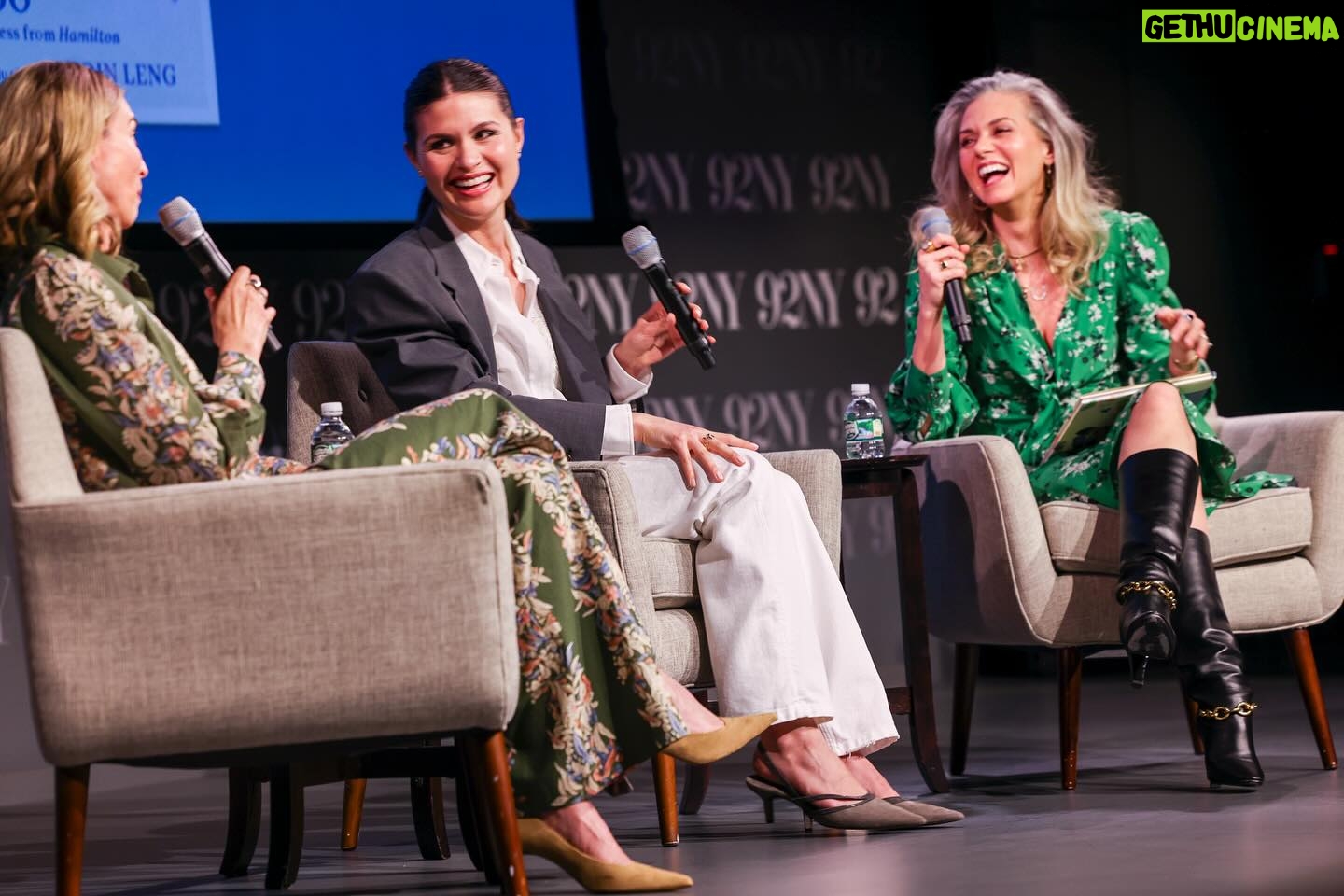Hilarie Burton Instagram - 🦋Last night, The 92nd Street Y, New York hosted an exclusive book launch event with Phillipa Soo and Maris Pasquale Doran for their new picture book about resilience, the soul-sustaining power of singing & family: Piper Chen Sings! 🦋Phillipa & Maris sat down with Hilarie Burton to talk about the real-life stories that inspired the book, their family collaboration, Broadway & more. 🎟️ICYMI. This magical conversation is still available for purchase at the link in our bio. 📸These joyous moments were captured by Karl Ault/ Michael Priest Photography. #92NY150 #92NY #92Y #92ndstreety #PhillipaSoo #MarisPasqualeDoran #HilarieBurton #booktalk