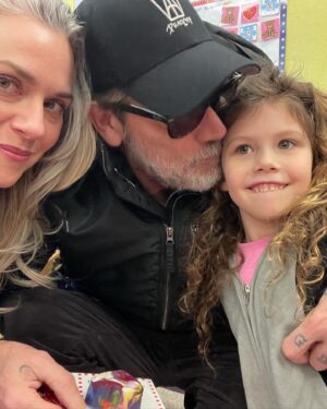 Hilarie Burton Instagram - Thank you @flauntmagazine for capturing the smoke show that is my Valentine!!
You’re a catch, @jeffreydeanmorgan. And you spoil me rotten!
From our first Valentines Day in 2010 to today - kickin it in George’s kindergarten class…I alway love being the lady on your arm. 
Love love love love you. And your hot bod. 😘