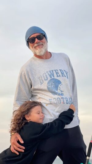 Hilarie Burton Instagram - Going through my camera roll, and damn near every picture is just these two in love. 
They are the same person. So naturally, I adore the both of them. 
You were always hot, @jeffreydeanmorgan. But your girl-dad era is unrivaled. How is it possible that you play bad guys?!?!
Xxx