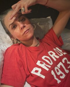 Hilarie Burton Instagram - Fucking Handmaids Tale. This isn’t about saving babies. If that were the case? There’d be no kids in the system. This is about controlling women. If their healthcare is criminalized? Then you can either prosecute them and strip them of their right to vote OR just let em die! My abortion care was vital to allowing me to finally have a second child. It saves families. It saves lives. What are you doing, Arizona?