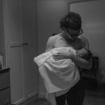 Hilary Duff Instagram - Townes Meadow Bair 🧸 , now we know why she made us wait so long…She was perfecting those Cheeks! I Have been dreaming of holding you in my arms for months and the past 5 days of getting to know you, stare at you and smell you has been pure moments of magic. We all love you like you’ve been here all along beauty. 5/3/24 @birthingrhythm @littleplumphoto