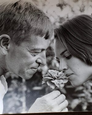 Hilary Swank Instagram - You would be 75 today, and a Great Papa to two more extraordinary souls. I celebrate you everyday and the beautiful grace filled gift you were and continue to be in my life. You are greatly missed by so many, but I can’t imagine anyone missing you more than me. Thank you for being my guiding light. I love you, Dad. Always and forever through every lifetime. 💞✨🌹