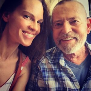 Hilary Swank Instagram - This past year was a big one for me and I know for so many of us. I have been off my phone and social media for a couple months due to a tremendous personal loss. In October, my Dear Dad, made his transition to the other side. I had a rather unique relationship with him as I was his sole caretaker after a lung transplant seven years ago. I grew incredibly close to him during this time, deepening our relationship and savoring every moment we had together. He will always remain one of my most favorite persons and not a day goes by that I don’t miss him. But in this physical loss, as devastating as it is, I was awakened to the truest sense of living again. It helped me better understand the circle of life and where we come from and where we go back to, which has connected me back to my truest self. It helped me forgive, to move past the things that hold me back, in whatever form that takes each day. As well as being deeply connected to the Ultimate Source and therefore, my Dad, always. 

This last year I hope whatever trials and tribulations you all have had on your life journey bring you closer to your truest essence and help guide you into this New Year with whatever blessings you most need. We are all in this together. I love you all and am grateful for this community. 🙌🏽
Peace and Many Blessings to you, in all the forms they may come. ✨

#HappyNewYear 🙌🏽 #ILoveYouDad 💗#Forever 💫