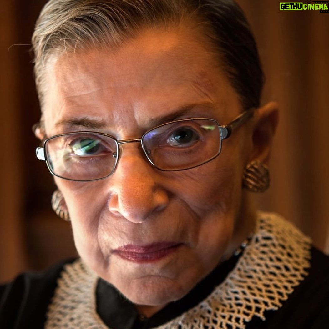 Hilary Swank Instagram - Thank you for fighting for us so fiercely, tirelessly and thoughtfully, until the end. You lit the way, in so many ways, we will continue marching your lit path, fighting the good fight. #RuthBaderGinsburg π―π«ππ½