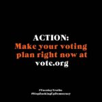 Hilary Swank Instagram - Mail in voting is safe, secure, and is not new. Make a plan to vote right now at vote.org. Thumbs up in the comments if you’re ready to #Vote! #StopZuckingUpDemocracy #TuesdayTruths . . . Via @chelseahandler 👊🏽