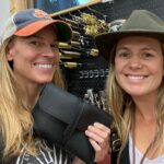 Hilary Swank Instagram – Had a blast with this awesome talent, @trilliummacy learning to make this crossbody pouch. 🪡

#Craft #GettingBackToBasics #MakingThings