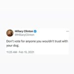 Hillary Clinton Instagram - Still true.