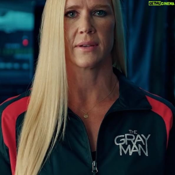 Holly Holm Instagram - We train to be uncatchable. We train to be unstoppable. Join me and THE GRAY MAN to train like action's new spy hero: Ryan Gosling as Sierra Six š Learn the moves in the full training video exclusively on YouTube.com/UFC, and check out #TheGrayMan now on Netflix! #ad