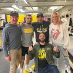 Holly Holm Instagram - What an honor to meet the legend Dan Gable and the wrestling team at @iowahawkeyewrestling . Any time I can go see my guy @realvvoods wrestle live you know I’ll be there. Tom Brands, Jeni Brands, Chad and everyone at Iowa City. Thank you for the experience and the hospitality. This was my first experience at a major dual meet. I hope to make it back to this electric place. 🔥 And as ALWAYS, it’s great spending time with some of my favorite people @izzystylewrestling @clayguida @kennedyblades #izzystylewrestling #teamwoods