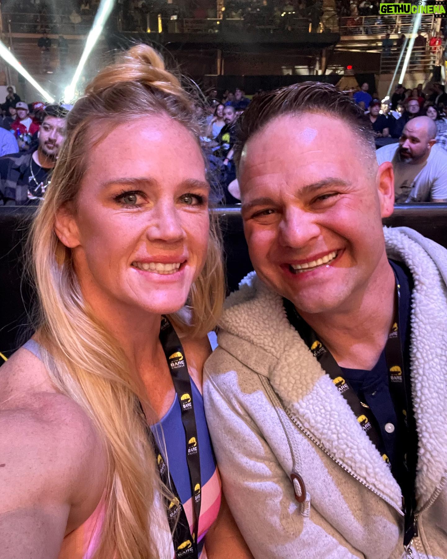 Holly Holm Instagram - BKFC with my brother. Boom Boom💥