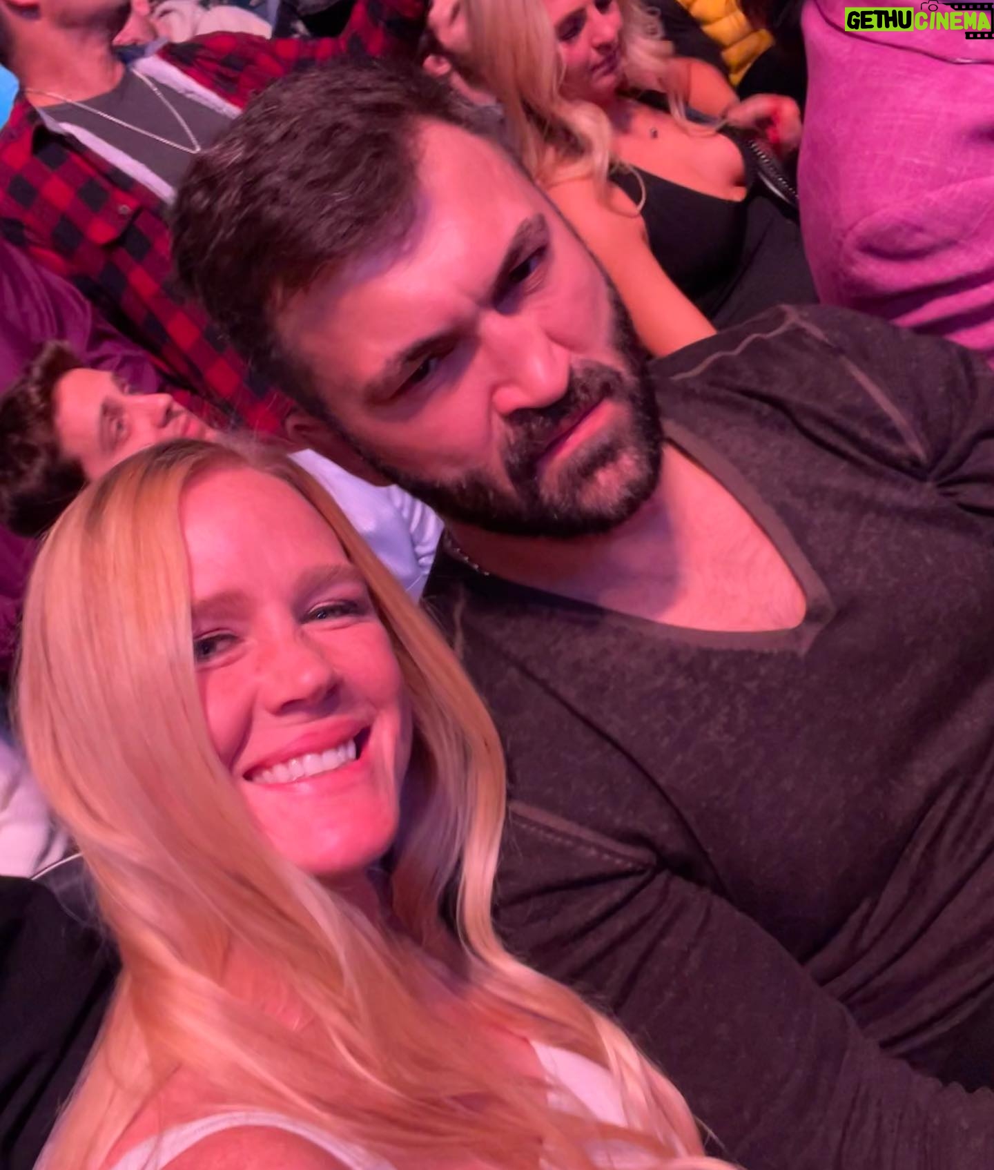 Holly Holm Instagram - A few pics from #ufc282 . Always good to reconnect with friends near and far. I love sports! It brings people together in all forms of life.❤️Great to see @abreg_1 and I’m so happy for him and proud of his success. and and yes, @andreiarlovski is always this delighted to see me.