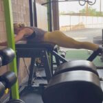 Holly Holm Instagram – Missed filming the first half of my workout, however, the first two exercises in this video are good for a little hammie, bootie and low back. 1st set was 20 reps and 2nd set was 12 each leg. First time I’ve done these hammie curls and they were so much different than I expected! @teamturningpoint