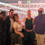 Holly Holm Instagram – @liltunechi last weekend! Came out to some Phil Collins and I’m just gonna say it now… my favorite intro of any concert to date. Sorry I cut the video short- I had to set my phone down so my hands were ready to play the air drums when it came to the “da-da da-da da da da duh dat dat” part. #iykyk. Such a good time with great people.