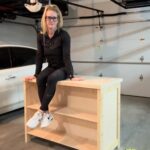 Holly Holm Instagram – Mini kitchen island part 1. This is a build for a small kitchen. Shelving on one side for storage and space for two counter height stools on the other. Sanding and painting is next. I let you all vote and green was a clear favorite! So stay tuned for part 2. Wood working projects are therapeutic to me… and I especially enjoy them as an outlet when I am in training camp. Obviously I can only work on it when I’m not training so the process may take a little longer than usual but I’ll post it as soon as I get it done!