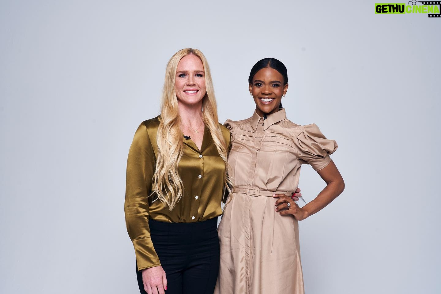 Holly Holm Instagram - Hopefully you got the chance to tune in to @realcandaceowens show on @realdailywire ! I can’t say I killed it with the rapid fire questions at the end…. but I did mention one of old school favorite songs. 😉