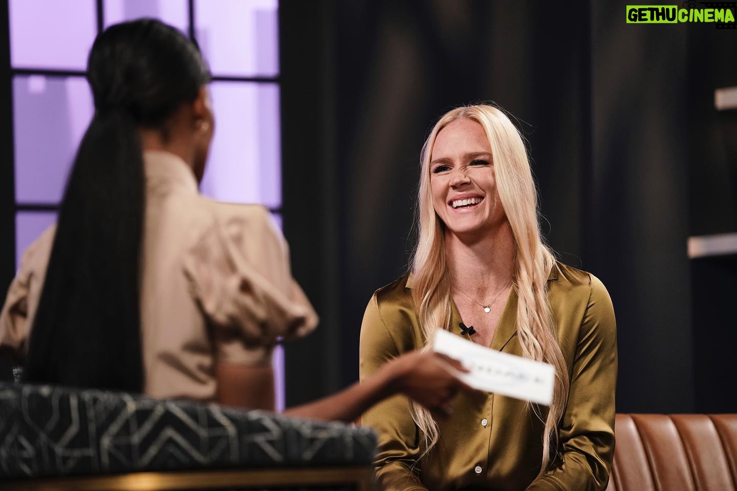 Holly Holm Instagram - Hopefully you got the chance to tune in to @realcandaceowens show on @realdailywire ! I can’t say I killed it with the rapid fire questions at the end…. but I did mention one of old school favorite songs. 😉