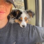 Holly Holm Instagram – River and I doing some spring cleaning. 🛻 🪵