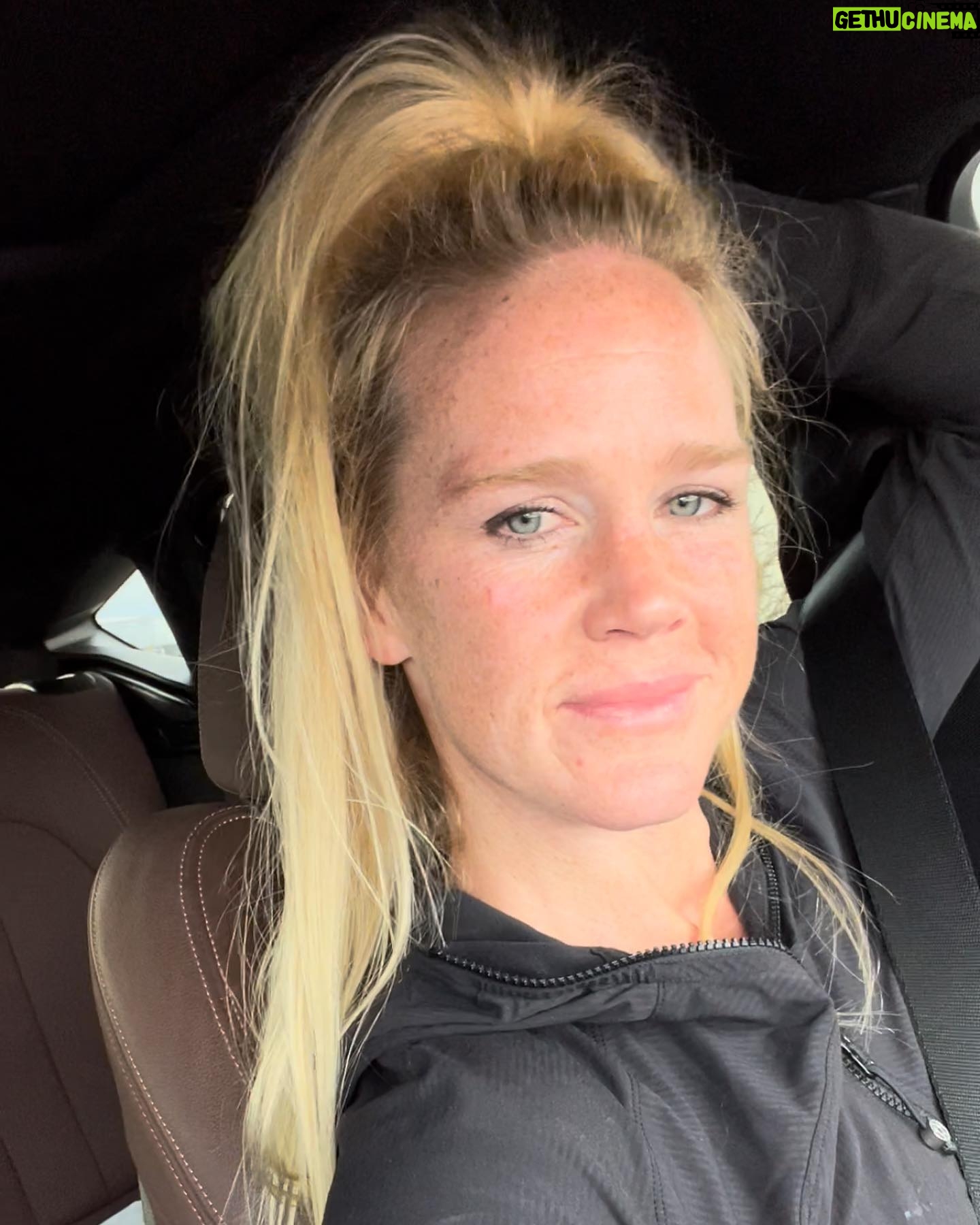 Holly Holm Instagram - Simply enjoying the fact that the sun is still up and I can drive with the windows down. #summerisgettingcloser