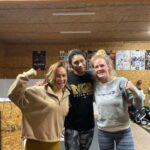 Holly Holm Instagram - A little extra late night work with @kennedyblades and @karatehottiemma . Blessed to be surrounded by like minded women. Just chasing our dreams.