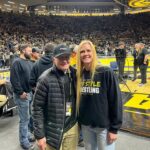 Holly Holm Instagram - What an honor to meet the legend Dan Gable and the wrestling team at @iowahawkeyewrestling . Any time I can go see my guy @realvvoods wrestle live you know I’ll be there. Tom Brands, Jeni Brands, Chad and everyone at Iowa City. Thank you for the experience and the hospitality. This was my first experience at a major dual meet. I hope to make it back to this electric place. 🔥 And as ALWAYS, it’s great spending time with some of my favorite people @izzystylewrestling @clayguida @kennedyblades #izzystylewrestling #teamwoods