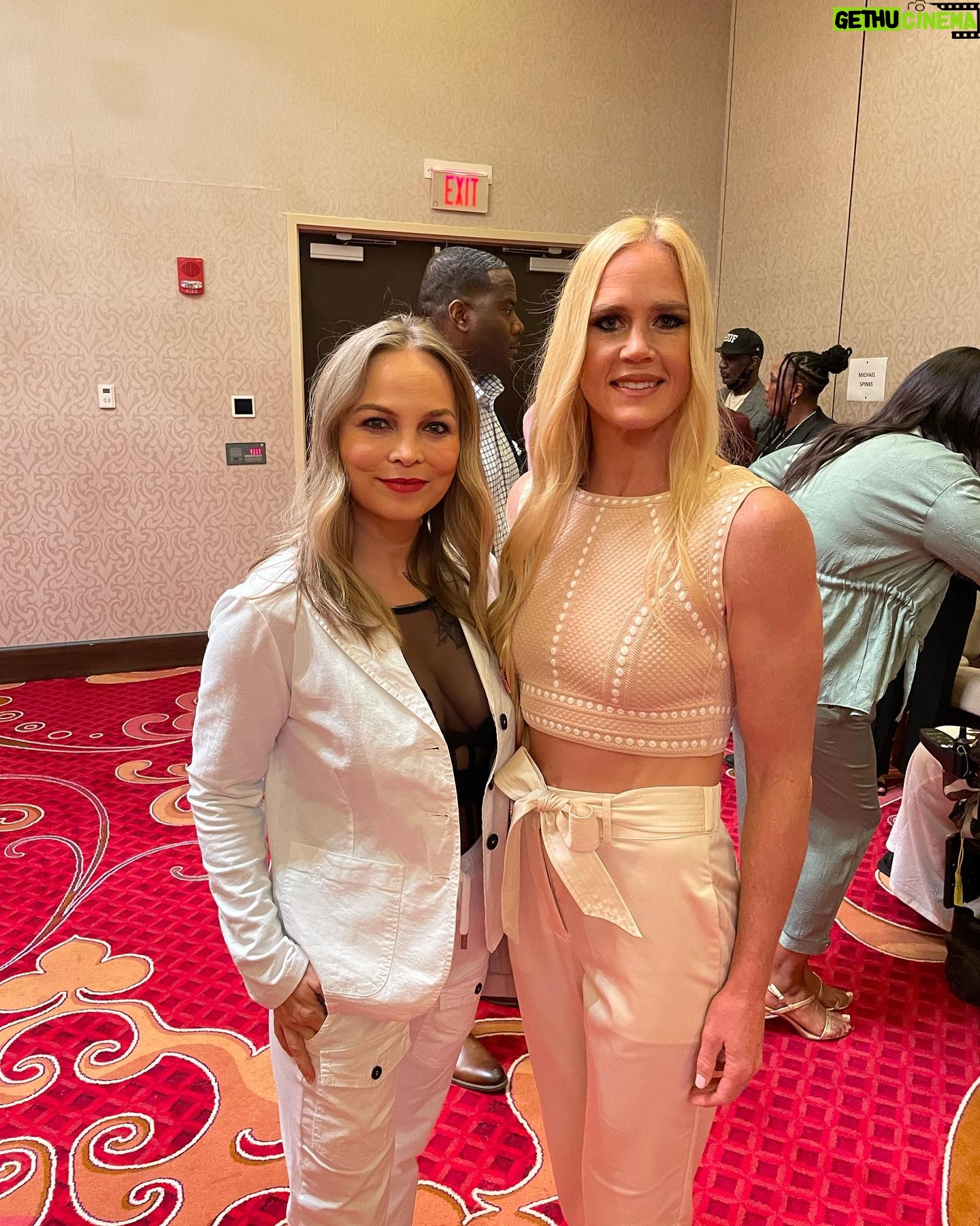 Holly Holm Instagram - LEGENDS. Thank you all for the inspiration.