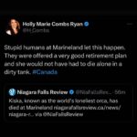 Holly Marie Combs Instagram – Death is your only legacy now. This and countless literally countless other needless deaths. @marinelandofcanada #ripkiska