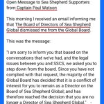 Holly Marie Combs Instagram – Et tu @seashepherd ? Shameful. Bye.