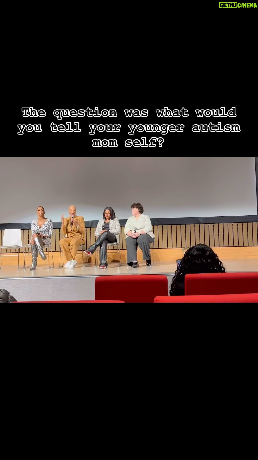 Holly Robinson Peete Instagram - We kept it 💯on today’s panel in Chicago! It was such a warm room of almost 1000 folks impacted by autism, neurodiversity, developmental differences, or special needs … we’ve come so far but we need to continue to close the gap of inequity of access to services, information, acceptance in communities of color! @theanswerinc @chi_autism