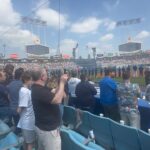 Holly Robinson Peete Instagram – Mannn It just never ever gets old. #OpeningDay. #GoDodgers #GoRJ #proudclubbymomma 💙💙💙💙💙💙💙💙🎉🎉🎉⚾️⚾️⚾️⚾️ #autismacceptance #autismemployer #autismawarenessmonth #baseball