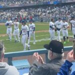 Holly Robinson Peete Instagram – Mannn It just never ever gets old. #OpeningDay. #GoDodgers #GoRJ #proudclubbymomma 💙💙💙💙💙💙💙💙🎉🎉🎉⚾️⚾️⚾️⚾️ #autismacceptance #autismemployer #autismawarenessmonth #baseball
