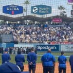Holly Robinson Peete Instagram – Mannn It just never ever gets old. #OpeningDay. #GoDodgers #GoRJ #proudclubbymomma 💙💙💙💙💙💙💙💙🎉🎉🎉⚾️⚾️⚾️⚾️ #autismacceptance #autismemployer #autismawarenessmonth #baseball